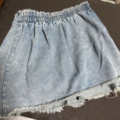 デニムスカート　サイズ不明の画像