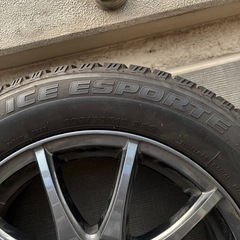 スタッドレスタイヤ&ホイール3本セット205/60R16の画像