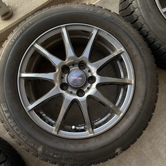 スタッドレスタイヤ&ホイール3本セット205/60R16の画像