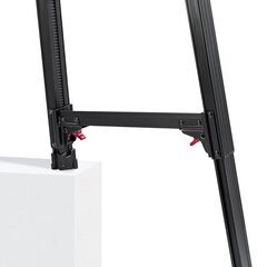 長谷川工業(Hasegawa) BLACK LABEL 脚部伸縮足場台 DRSWB-1200 ブラックタイプ4段の画像