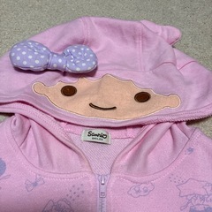 サンリオ　キキララフード付きパーカーの画像