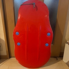 【お話し中】雪だるまのソリの画像