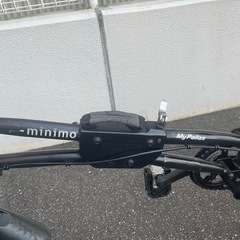 コンパクト折り畳み自転車　マイパラス　ミニモの画像