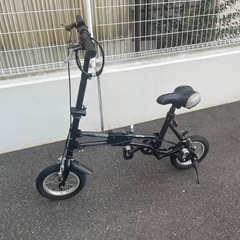 コンパクト折り畳み自転車　マイパラス　ミニモの画像