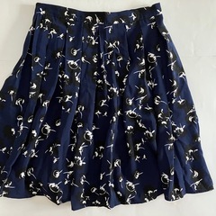 【美品】［GU］プリーツスカートＭの画像
