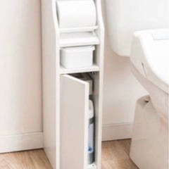 トイレ収納⭐︎ホワイトの画像