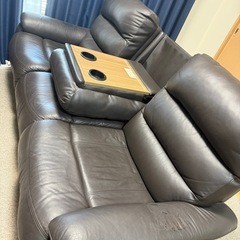 ニトリ　電動ソファ　三人がけの画像