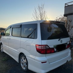 アルファード10系／平成17年／バッテリー上がり不動車】輸出・パーツ取りに最適／事故歴なし／※値下げ可の画像