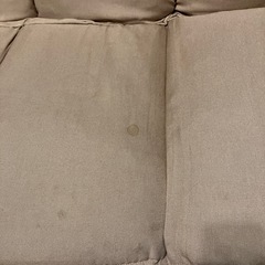 座椅子ソファ 2人掛け お譲りします の画像