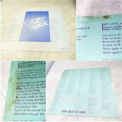 帯付　ABBA「Very Best Of ABBA」PSP-3015～6　2枚組LPレコード　ディスクメイトレコード　ベリー・ベスト・オブ・アバ　657ZSの画像
