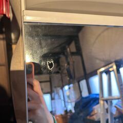 未使用 タカラスタンダード 洗面化粧台 ウィット Wit フラットカウンター 間口 60cm 600mm 扉タイプ 人造大理石 2面鏡の画像