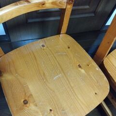 ダイニングチェア　2脚の画像