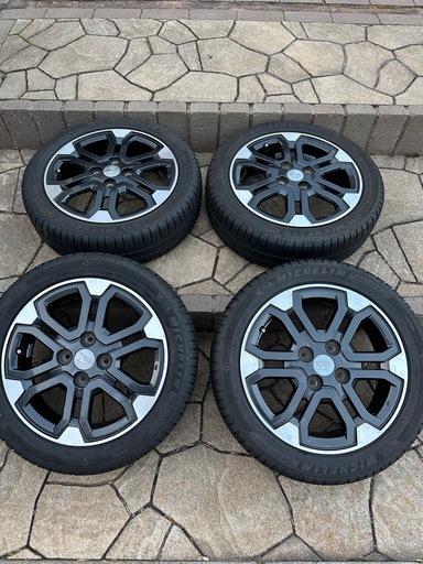 【お待たせしました‼️】美品！バリ山！！ダイハツウエイク純正１５インチアルミホイールセット！