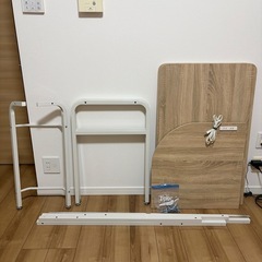 LOWYA L字デスク 中古の画像