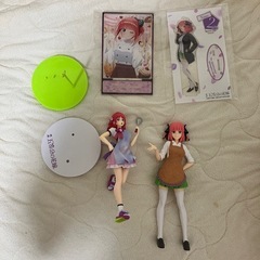 可愛い♡フィギュアアクスタ×2‼️一番くじ五等分の花嫁中野二乃アクリルスタンドごと嫁の画像