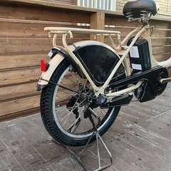 電動自転車　YAMAHA PAS bubbyi　      　大容量8.7ah搭載！　4段階中4 　　　　　　　実容量75%〜100%　　　　　　　　　　　　　   の画像