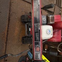 ホンダ　除雪機　ジャンク　エンジンかかるの画像