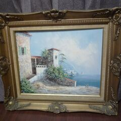 ３０年前に１０万円ほどで購入した油絵　気に入った方への画像