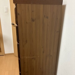木製チェストの画像