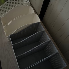 プラスチック収納7個の画像
