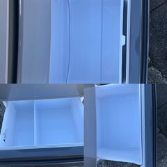 ２０１６年製　AQUA アクア 冷蔵庫（355L・右開き） ミスティシルバー AQR-361Eの画像