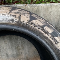 山猿珍走スペック　ドリケツ用　中古　GRENLANDER 185/55R15 4本セットの画像