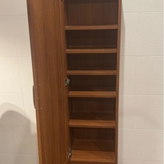 全身鏡付き
スリム収納棚 幅38cm の画像