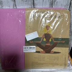 【未使用】ヨガマット3mm  ピンクの画像