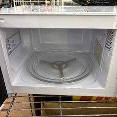 ☆ドリーム荒牧店☆ジモティー割引有☆【クリーニング済み】YAMAZEN/電子レンジ/YRB-177WH/2019年製の画像