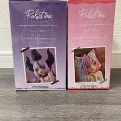 【新品未開封】ホロライブ　Relax time フィギュア　2点セットの画像