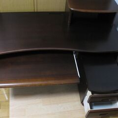 パソコンラック　机の画像