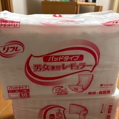 パッドタイプ 男女兼用レギュラーとオムツ Lの画像