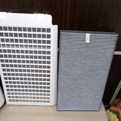 加湿空気清浄機 2017年製 SHARP KC-G40-W ホワイト系 プラズマクラスター7000 PM2.5対応 家電 シャープ 苫小牧西店の画像