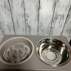 【美品】ペット お食事 スタンドの画像