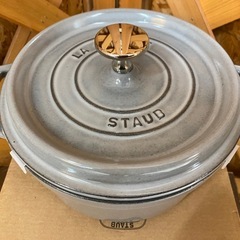 【愛品館 江戸川店】ストウブ ピコ ココット 丸 18cm 鍋 1101818 開封済み未使用品 ID:104-048054-007の画像