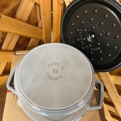 【愛品館 江戸川店】ストウブ ピコ ココット 丸 18cm 鍋 1101818 開封済み未使用品 ID:104-048054-007の画像