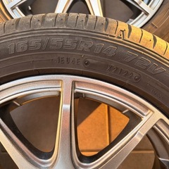 165/55R14     夏タイヤ　中古なのに綺麗　
バリ溝　の画像