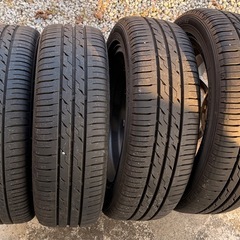 165/55R14     夏タイヤ　中古なのに綺麗　
バリ溝　の画像
