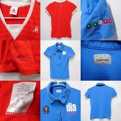 [6点セット] ディアドラ ルコック バボラ テニスウェア ドライシャツ タンクトップ プラシャツ ポロシャツ 半袖 長袖 M レディースの画像