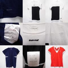 [6点セット] ディアドラ ルコック バボラ テニスウェア ドライシャツ タンクトップ プラシャツ ポロシャツ 半袖 長袖 M レディースの画像