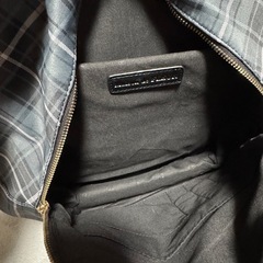 【美品】チェック柄　リュックの画像