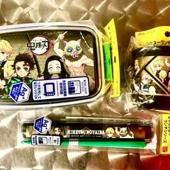 『鬼滅の刃』ランチグッズ3点セット（未開封）1,000円の画像