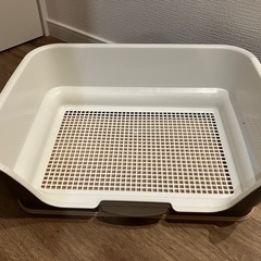 ペットトイレ　リッチェル お掃除簡単ステップトレー レギュラー(メッシュ付)  レギュラー　　　犬の画像