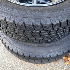 エブリイワゴン　スタッドレス　タイヤホイールセットの画像