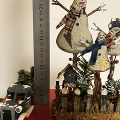 冬のオブジェの画像