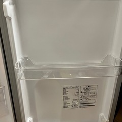 冷蔵庫　MAXZEN 138L　の画像