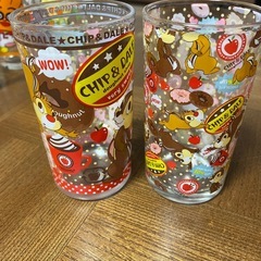 アンパンマン　ディズニー　グラス5つセットの画像