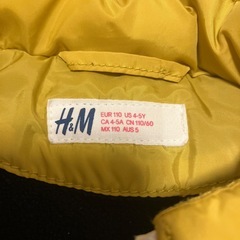 無料　ダウンベスト　110の画像