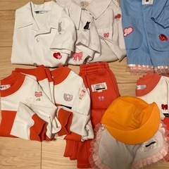 女　鶴見双葉幼稚園　制服　体操服　一式　つるみふたばようちえん　セット　体操着　にゅうえん入園の画像