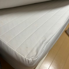 無印セミダブルフレーム、マットレスセット美品の画像